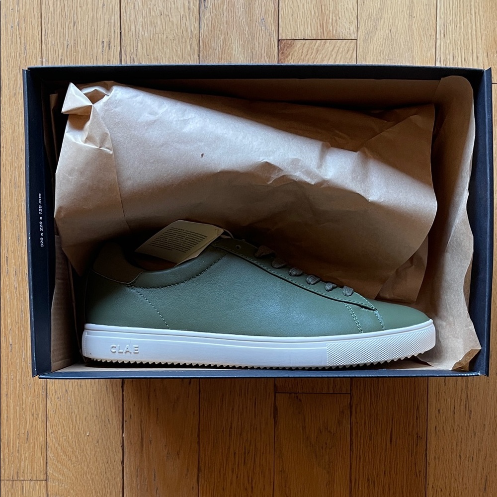 Clae Men's Olive Green Shoes